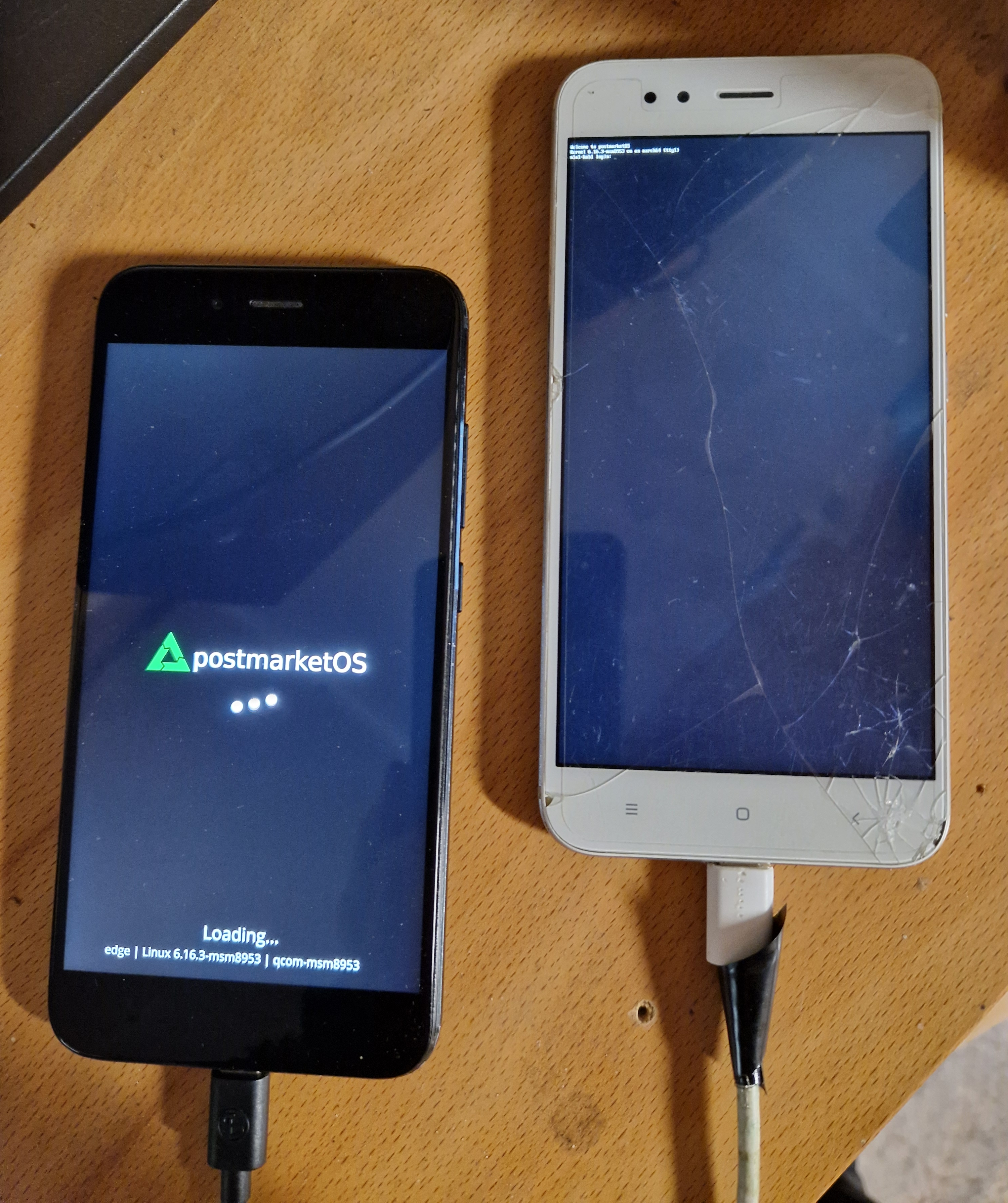Xiaomi Mi A1 running Linux Success